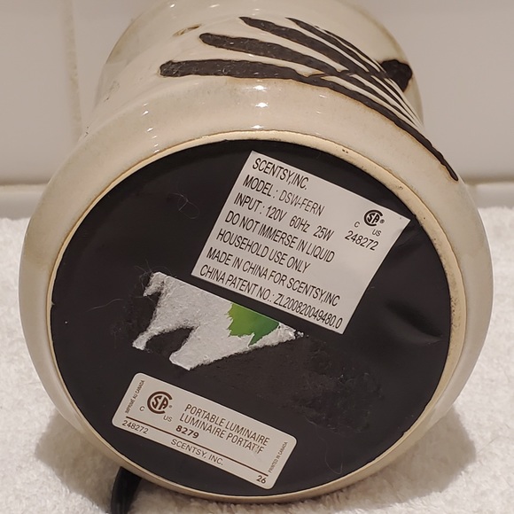 SCENTSY, Fossil Fern Full-sized Scentsy - Picture 5 of 5